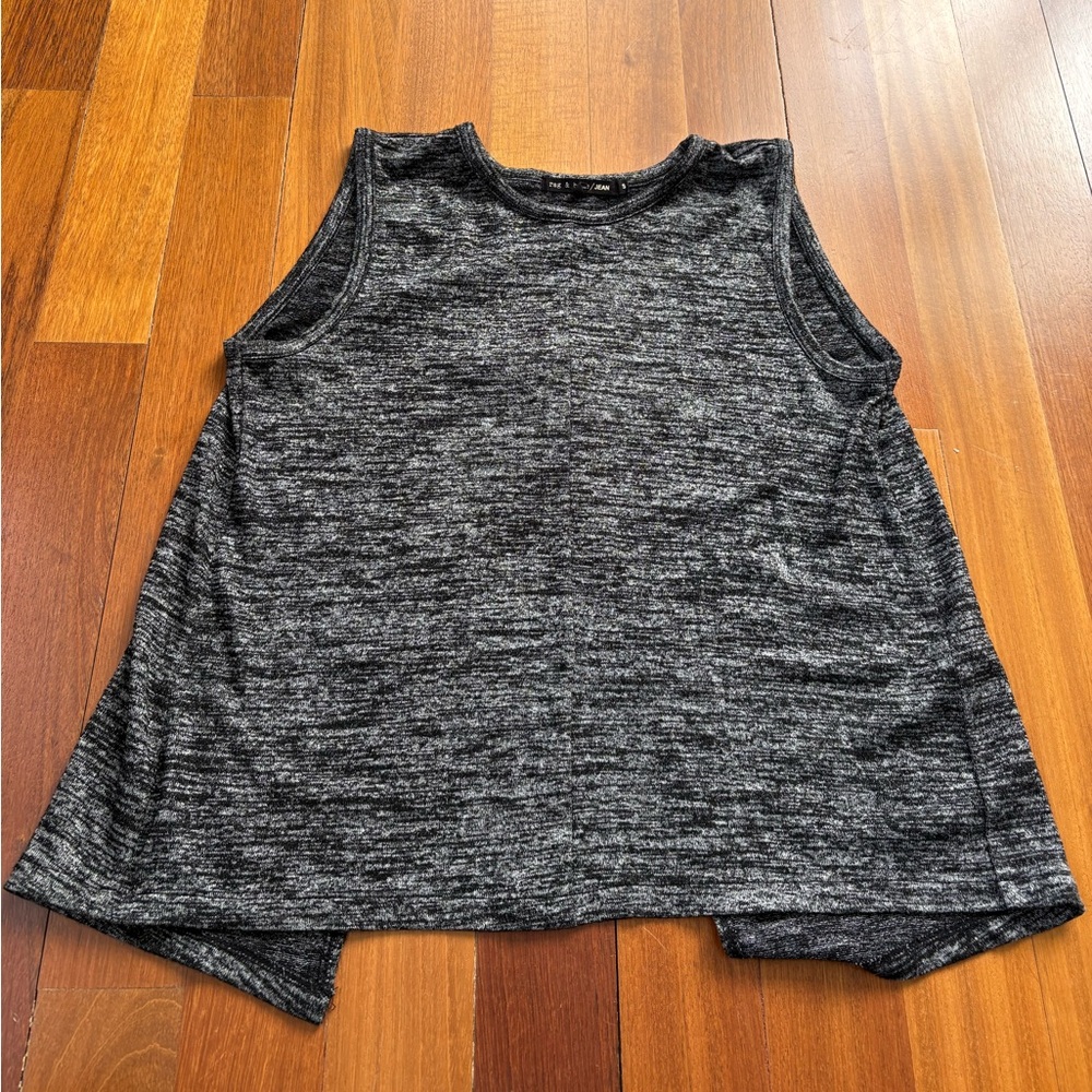 rag & bone Charcoal Heathered Sleeveless Tank